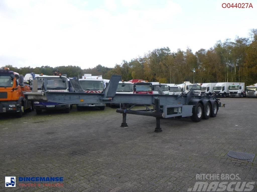  filiat 3-axle tank trailer chassis incl supports Cisternos puspriekabės