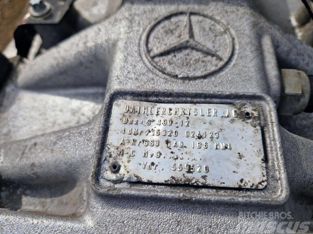 Mercedes-Benz ΣΑΣΜΑΝ  ATEGO G 100-12 ΕΠΙΣΚΕΥΑΣΜΕΝΟ Pavarų dėžės