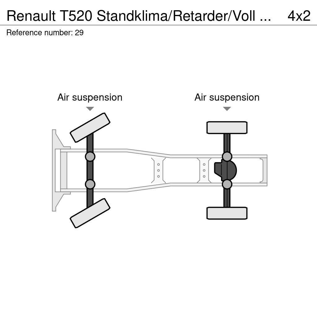 Renault T520 Standklima/Retarder/Voll Luft/Euro 6 Naudoti vilkikai
