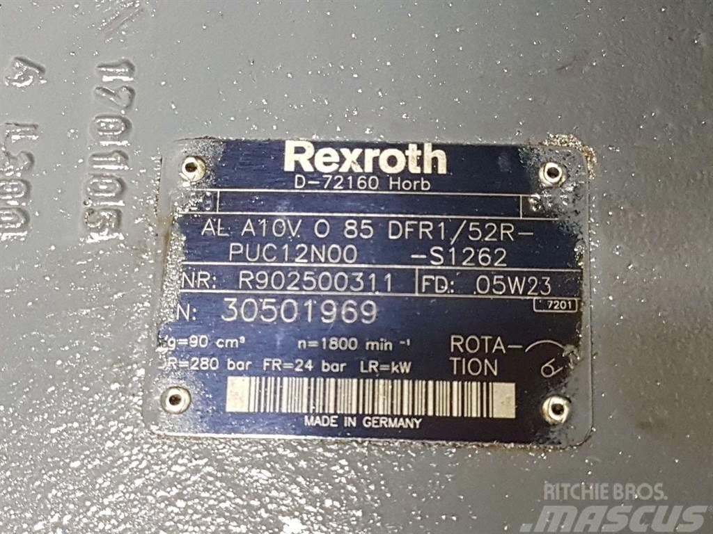 CASE 621D-Rexroth ALA10VO85DFR1/52R-Load sensing pump Hidraulikos įrenginiai