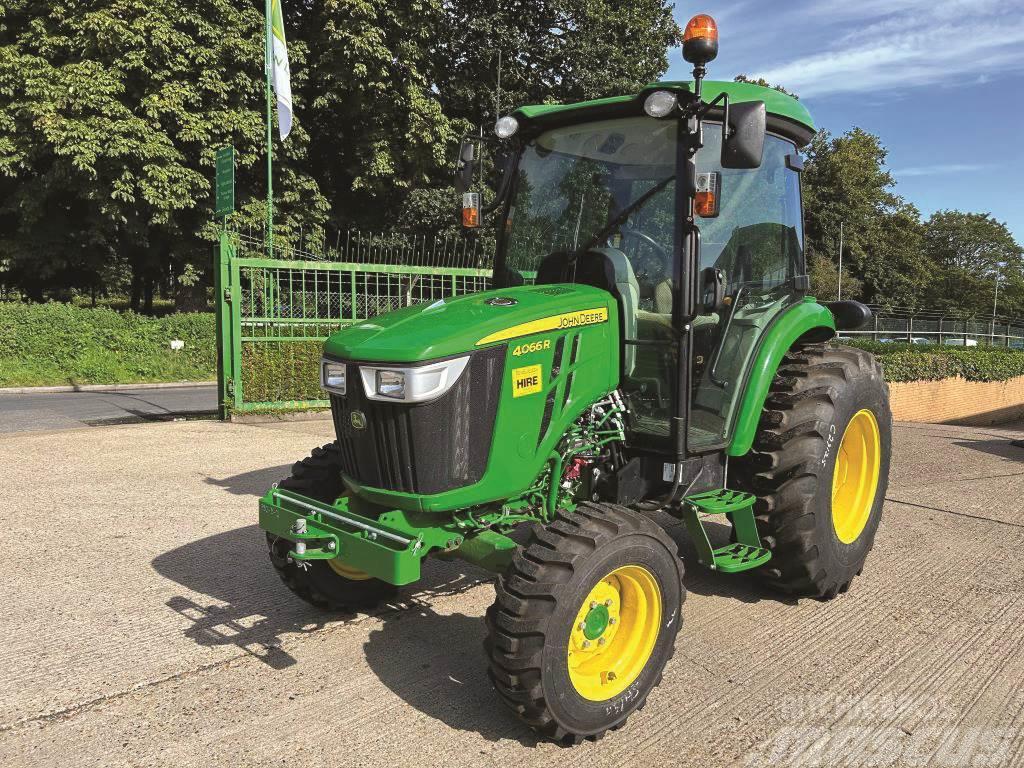 John Deere 4066R Naudoti kompaktiški traktoriai