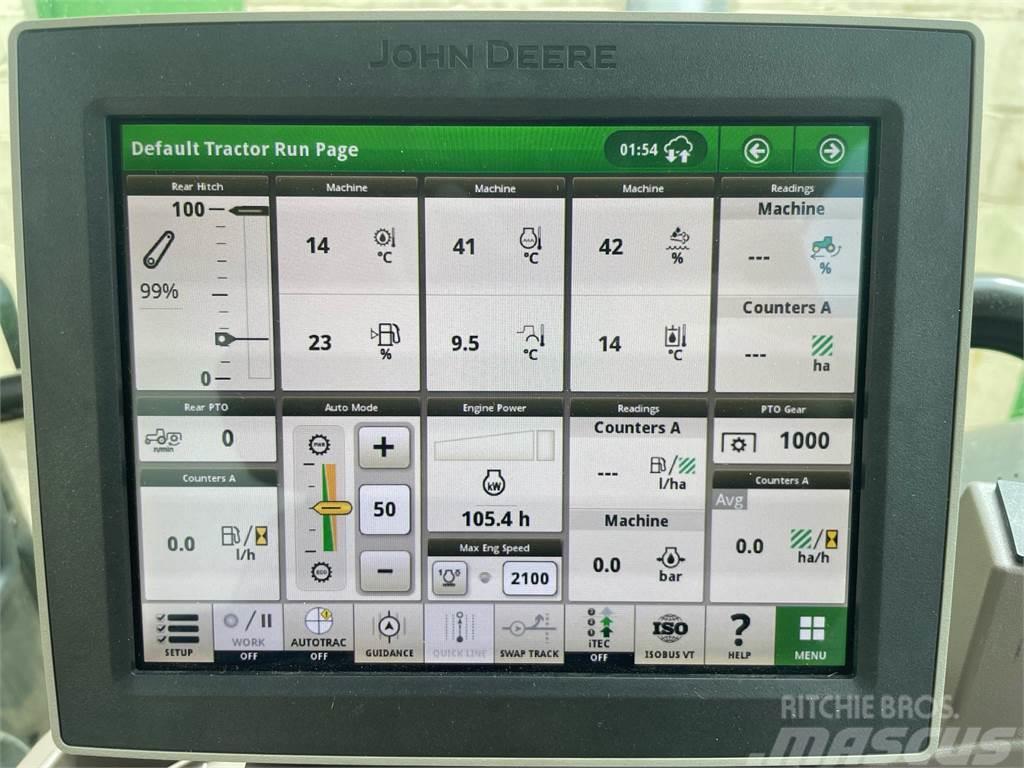 John Deere 6R120 Traktoriai