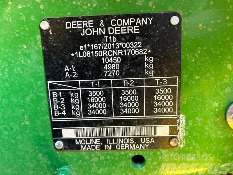 John Deere 6R150 inkl. PowerGuard bis 03/25 oder 1000std Traktoriai