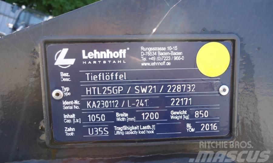 Lehnhoff 120 CM / SW21 - Tieflöffel Tranšėjų kasimo technika