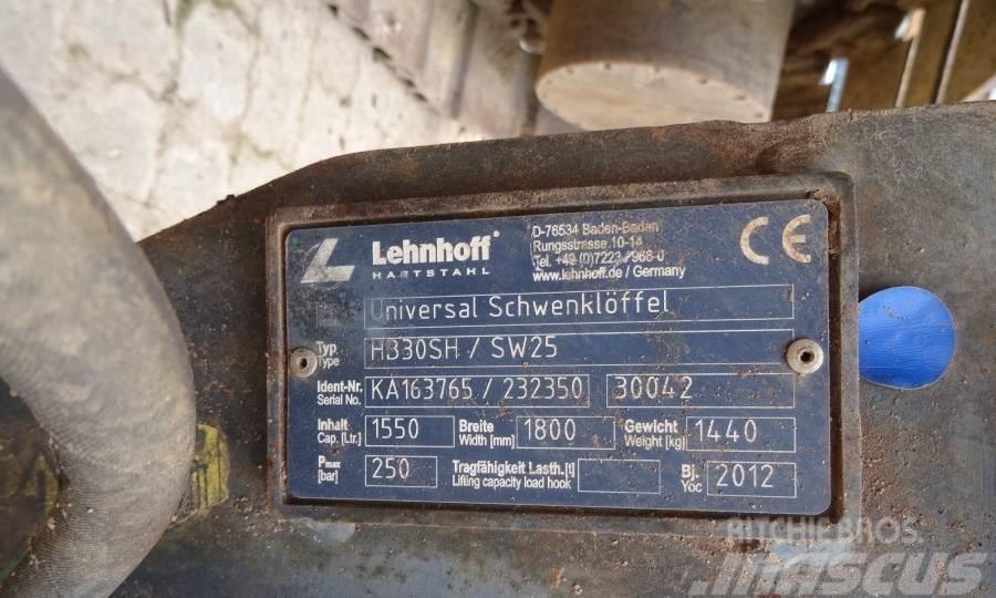 Lehnhoff 180 CM / SW25 - Schwenklöffel Tranšėjų kasimo technika