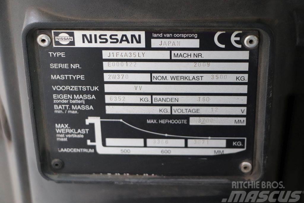 Nissan J1F4A35LY LPG (dujiniai) krautuvai