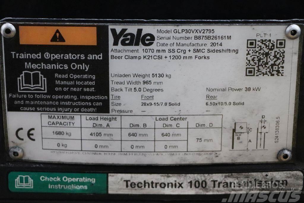 Yale GLP30VX LPG (dujiniai) krautuvai