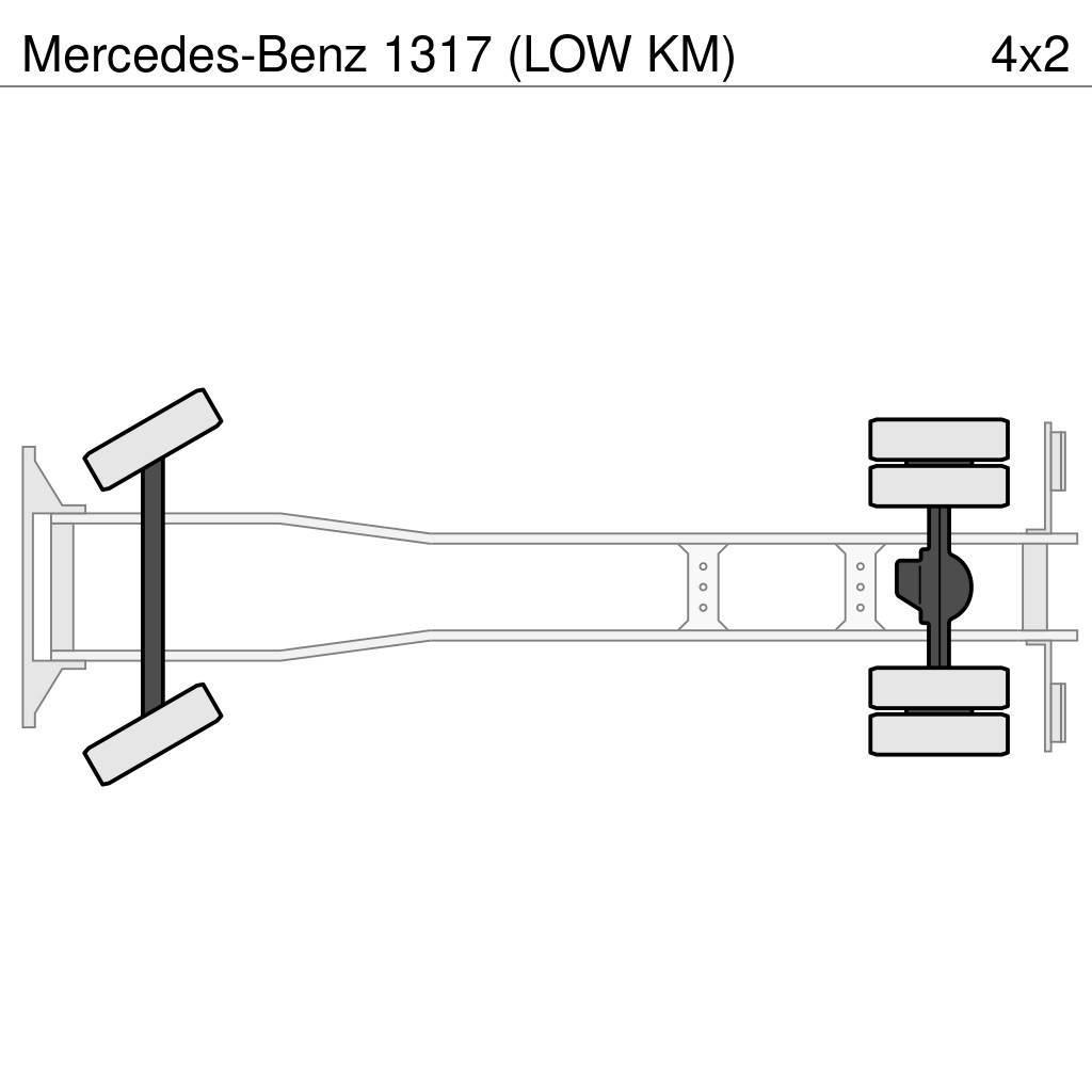 Mercedes-Benz 1317 (LOW KM) Ant vilkikų montuojamos kėlimo platformos