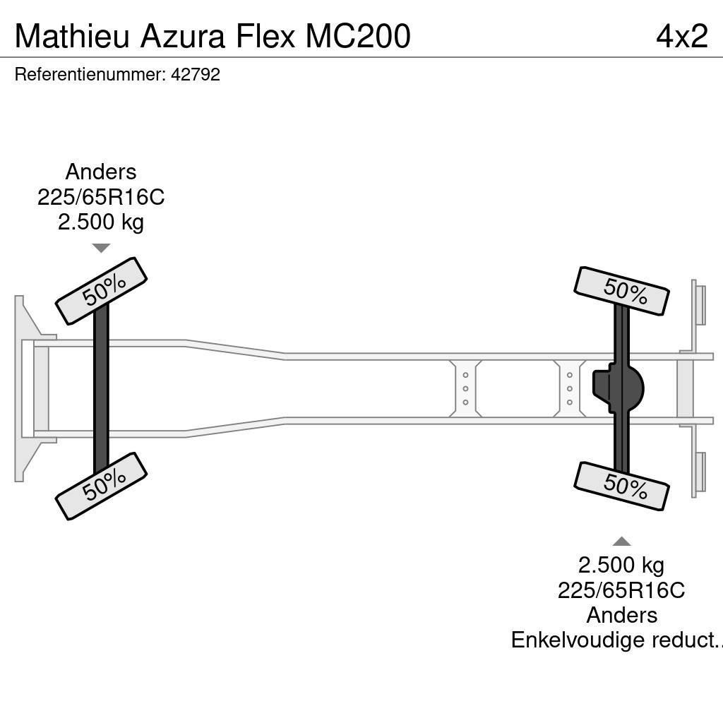 Mathieu Azura Flex MC200 Šlavimo sunkvežimiai