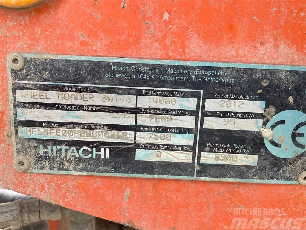 Hitachi ZW140 Naudoti ratiniai krautuvai