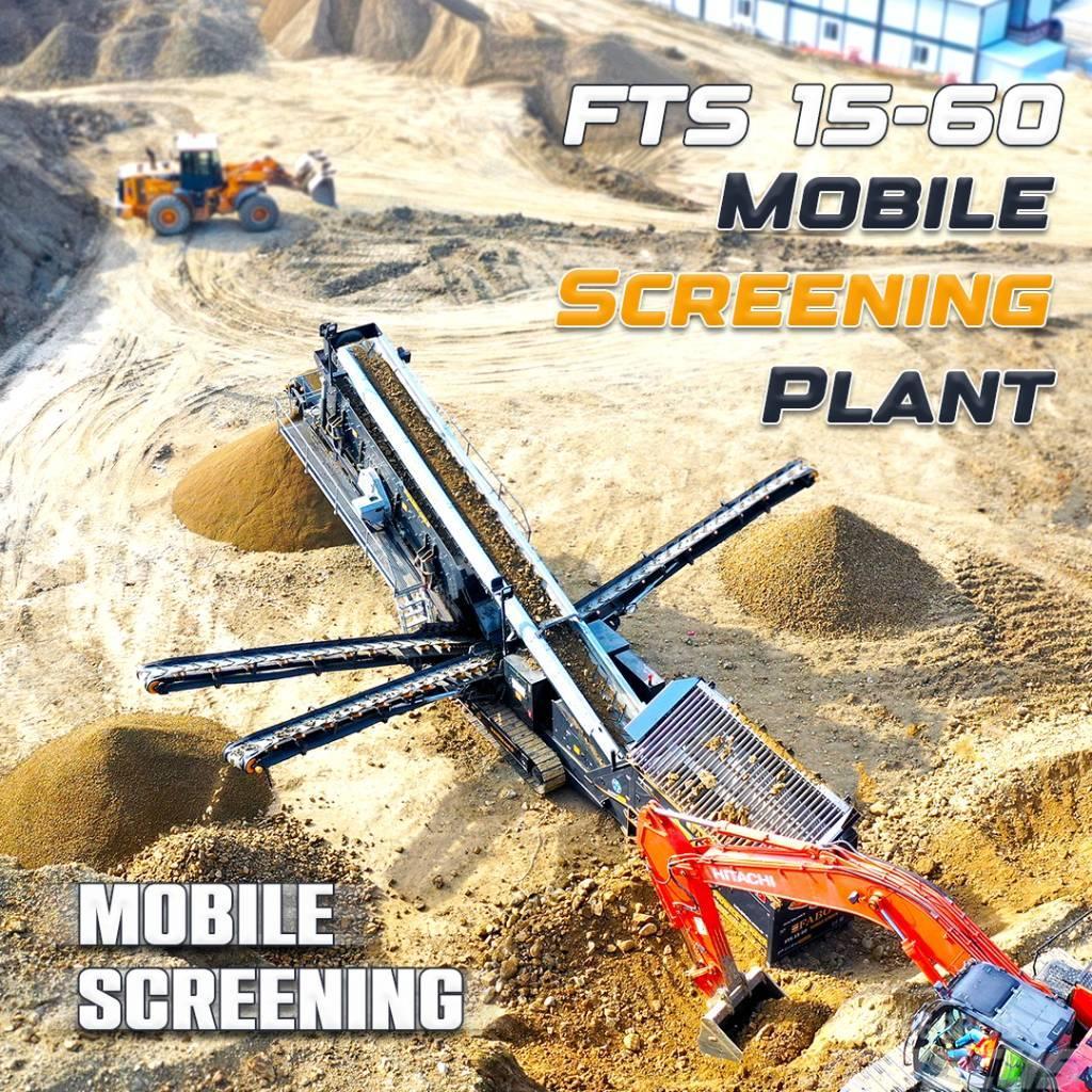 Fabo FTS 15-60 MOBILE SCREENING PLANT 500-600 TPH Mobile crushers