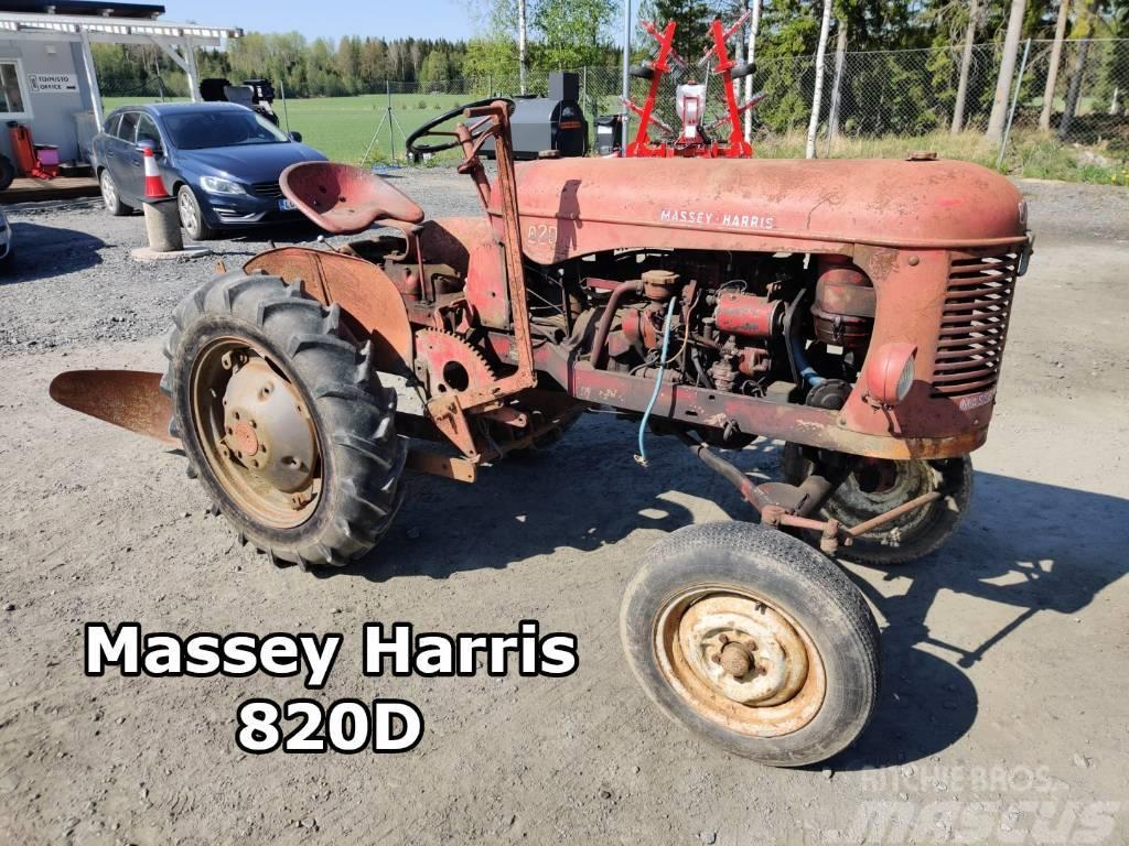 Massey Ferguson Harris 820D traktori - Harvinainen - Rare - VIDEO Traktoriai