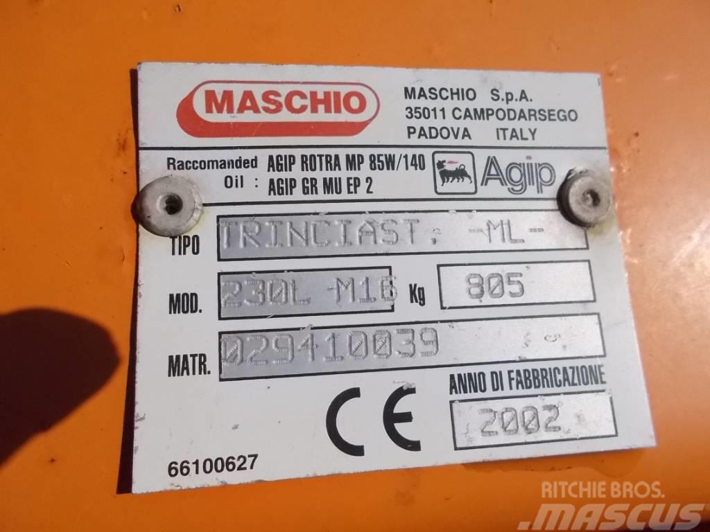 Maschio 230L  M16   Brakpudser Ganyklų šienapjovės / rėžtuvės