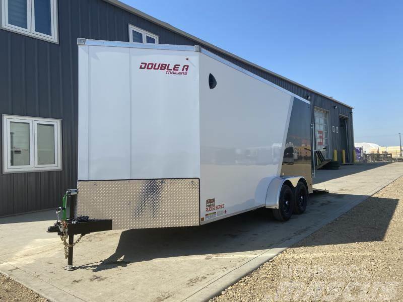  Double A Ruger Series 7' X 16' Cargo Trailer Doubl Dengtos priekabos