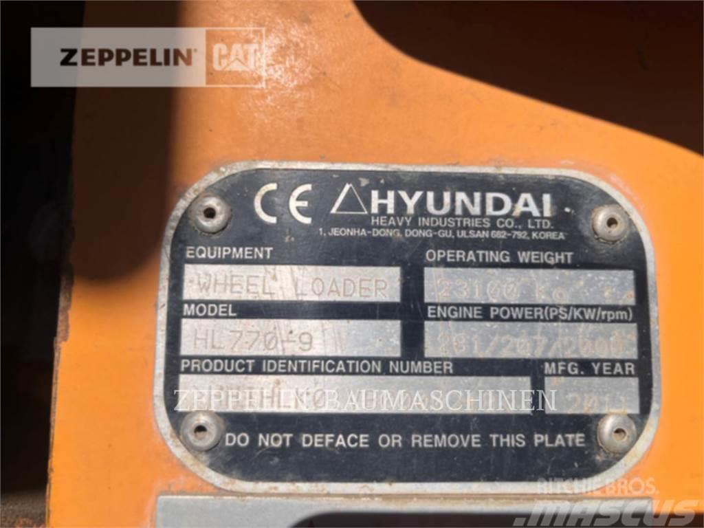 Hyundai HL770-9 Naudoti ratiniai krautuvai