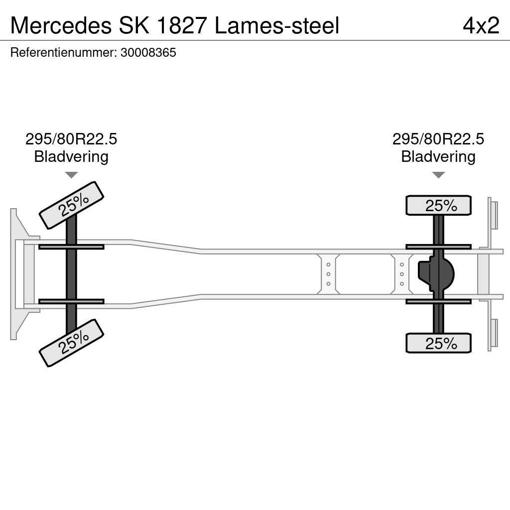 Mercedes-Benz SK 1827 Lames-steel Automobiliniai kranai