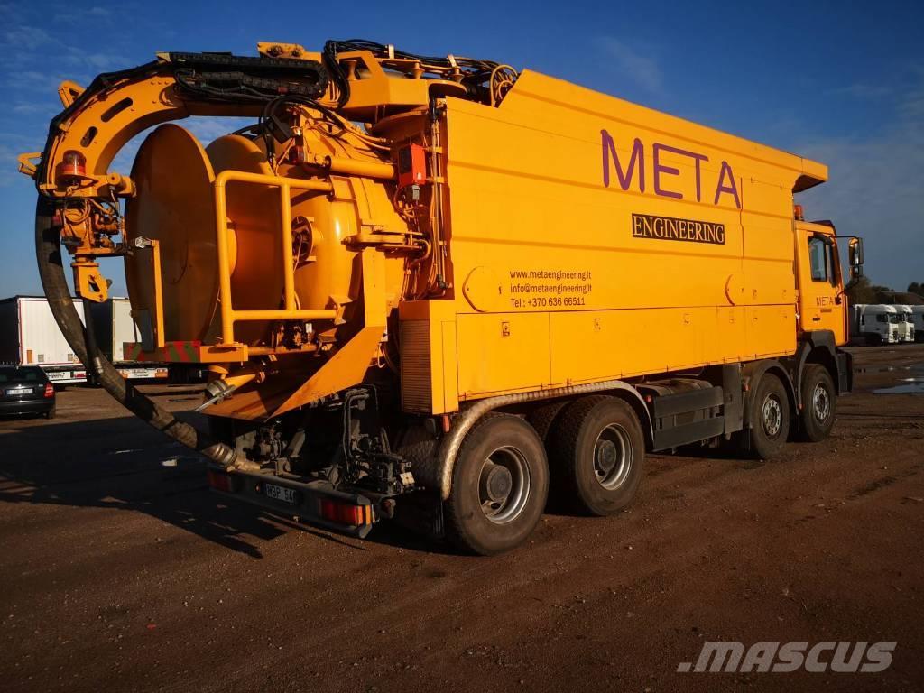 MAN T46 VACUUM CLEANER Kombinuotos paskirties / vakuuminiai sunkvežimiai