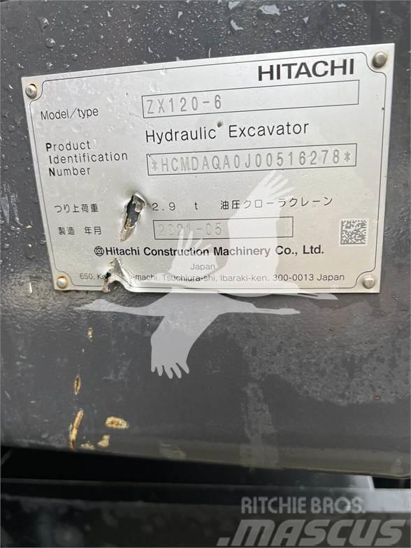 Hitachi ZX120-6 Vikšriniai ekskavatoriai