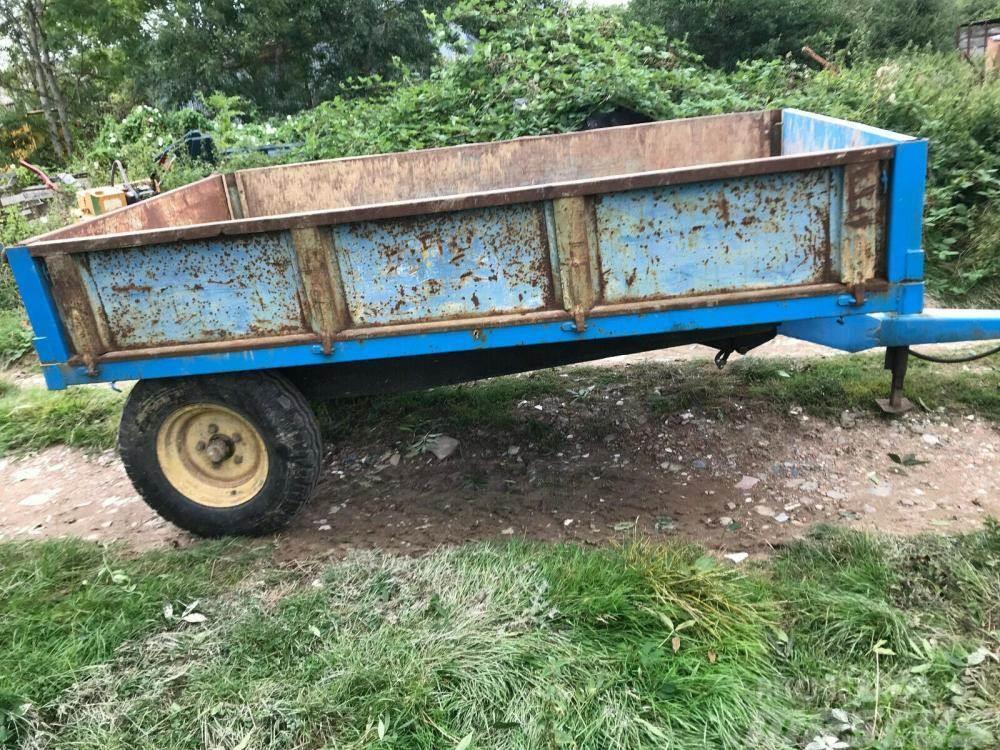  Tipping trailer 3 ton - steel - £850 Kitos priekabos