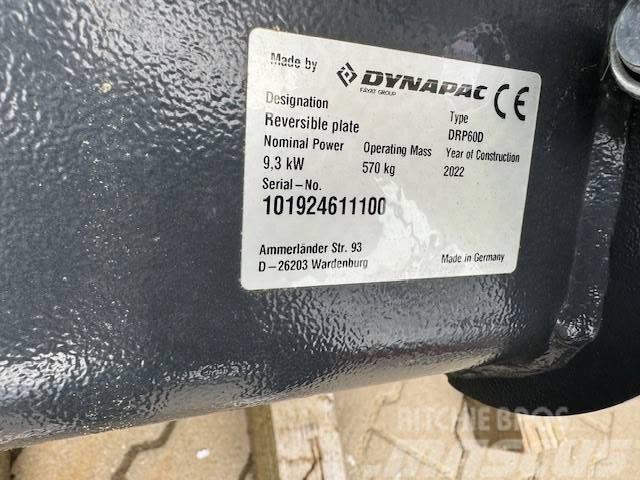 Dynapac Rüttelplatte DRP60D Hatz-Diesel, 9,2 KW DRP60D Dyn Vibratoriai