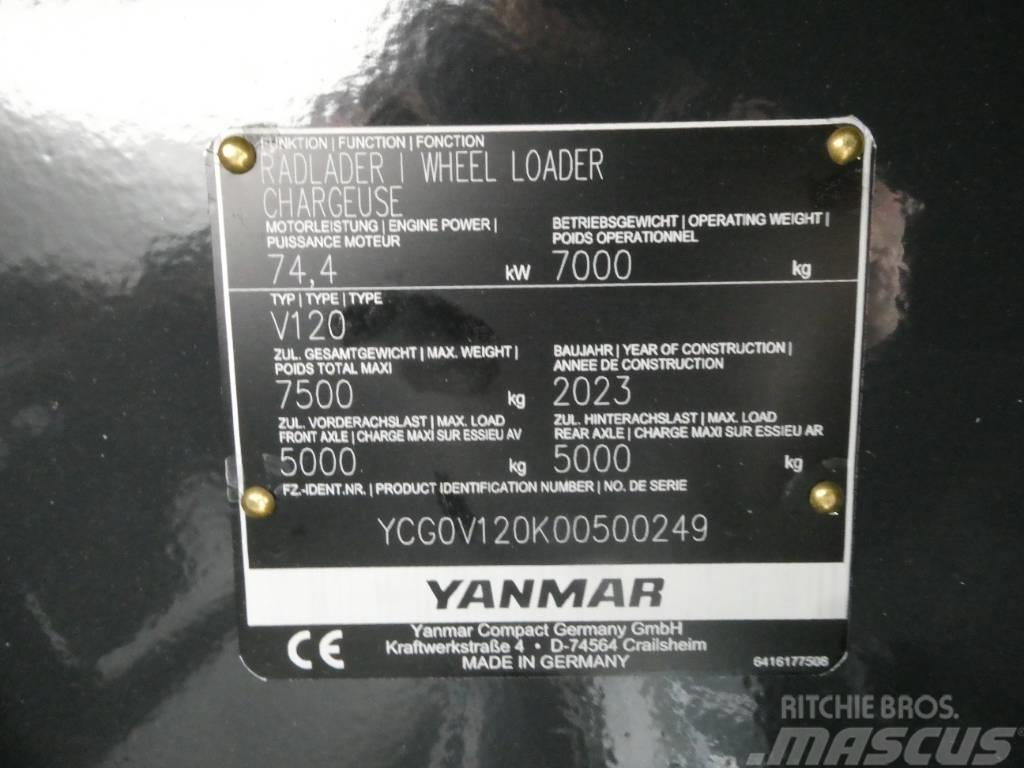 Yanmar V120 Naudoti ratiniai krautuvai