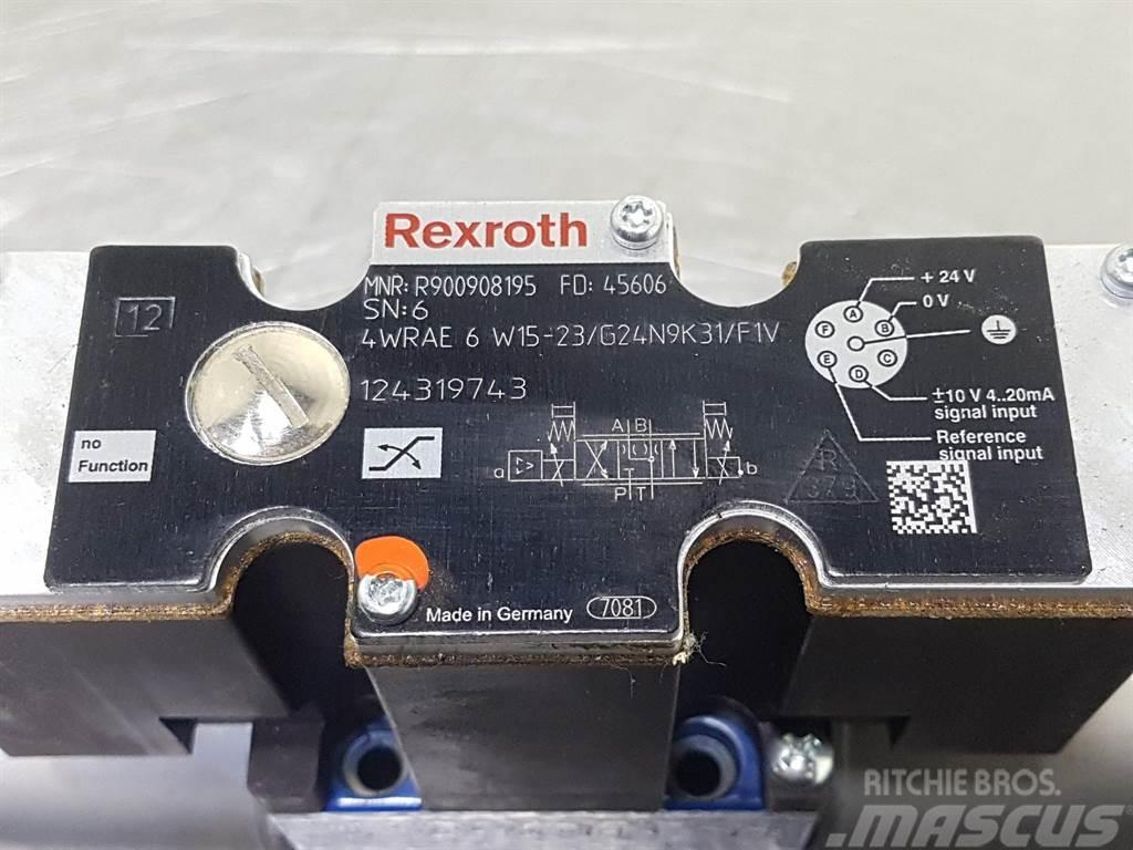 Rexroth 4WRAE6W15-23/G24N9K31/F1V-R900908195-Valve/Ventile Hidraulikos įrenginiai
