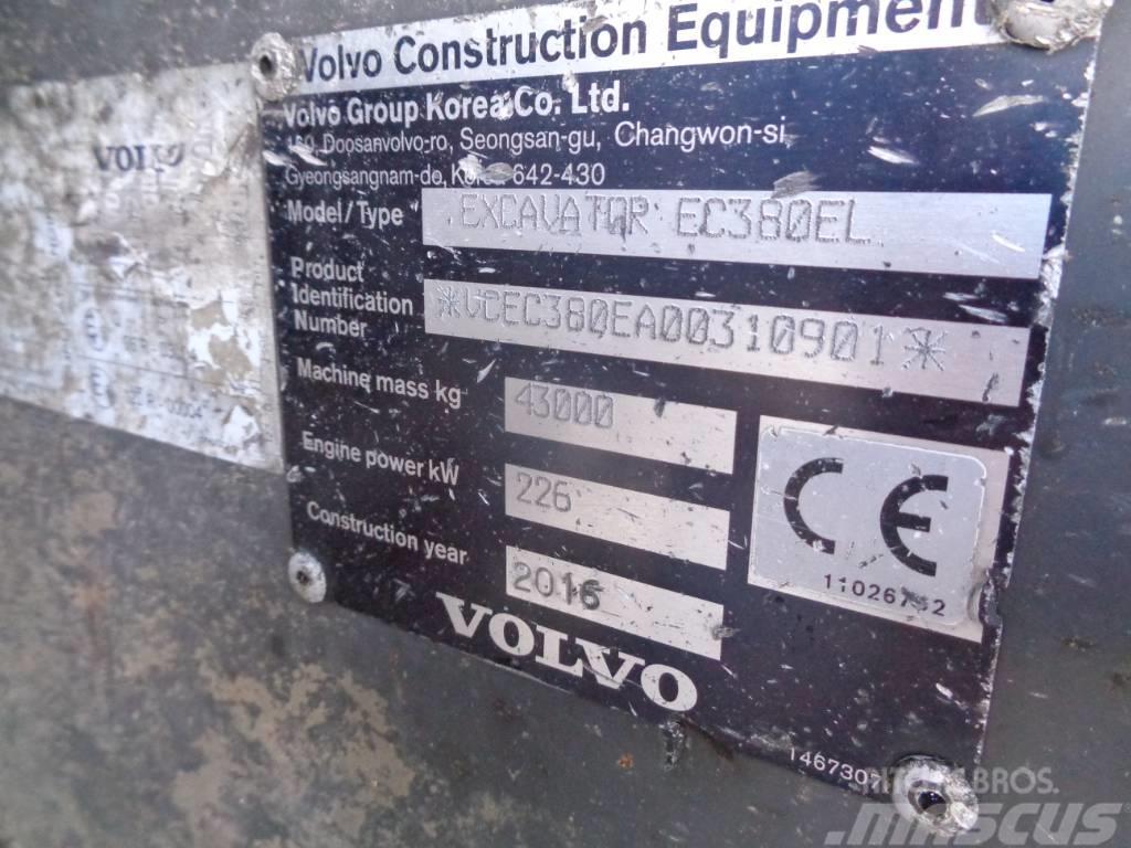 Volvo EC 380 EL Vikšriniai ekskavatoriai