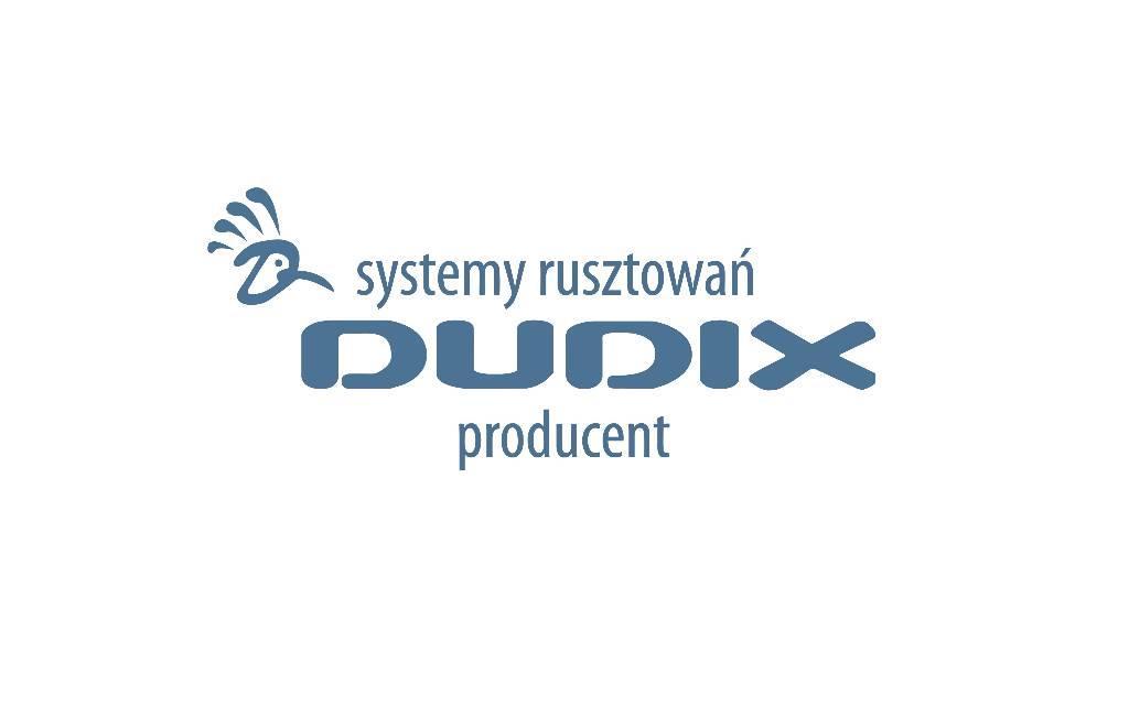  DUDIX RAMA STALOWA-RUSZTOWANIE SCAFFOLDING GERÜSTB Pastolių įrengimai