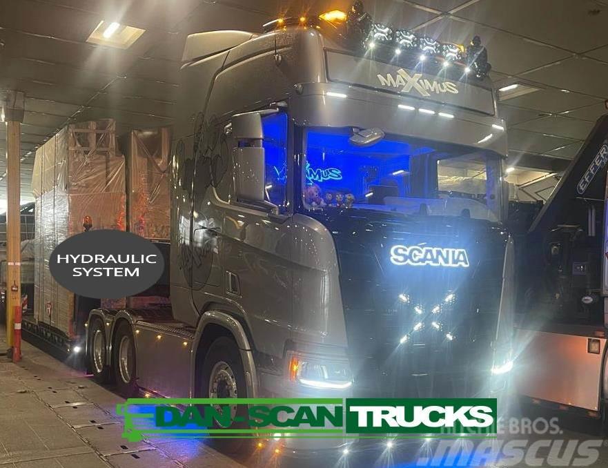 Scania R660 6x2 2950mm Hydr. Show Truck Naudoti vilkikai