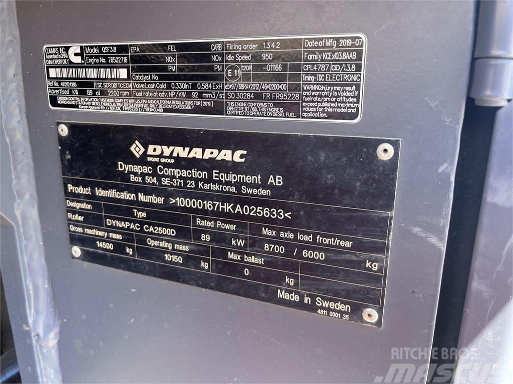 Dynapac CA2500D Porinių būgnų volai