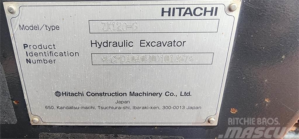 Hitachi ZX120-6 Vikšriniai ekskavatoriai