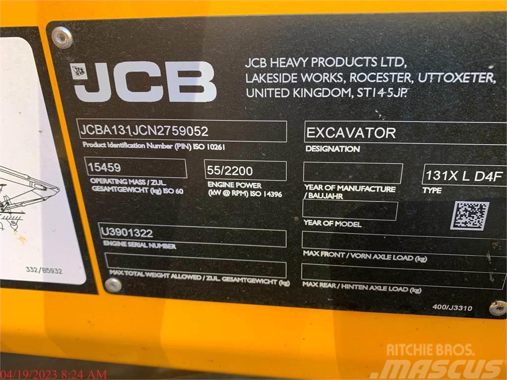 JCB 131X LC Vikšriniai ekskavatoriai