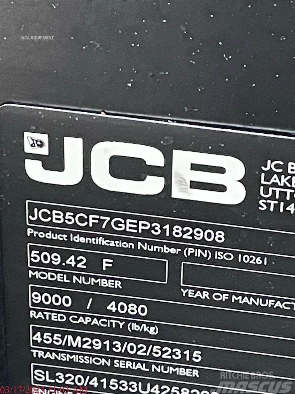 JCB 509-42 Teleskopiniai krautuvai