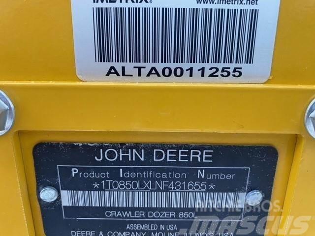 John Deere 850L LGP Vikšriniai buldozeriai