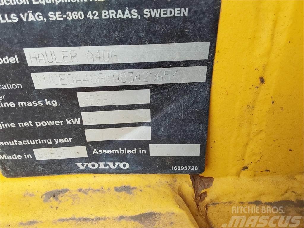 Volvo A40G Karjeriniai savivarčiai