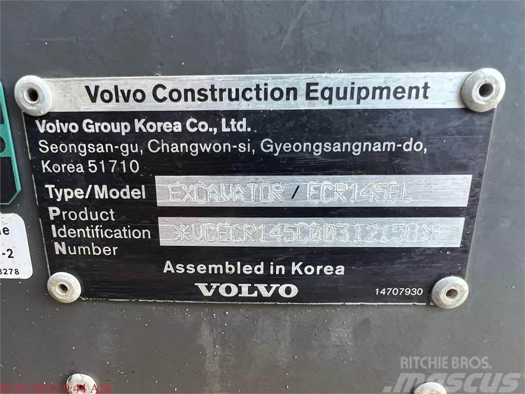 Volvo ECR145EL Vikšriniai ekskavatoriai