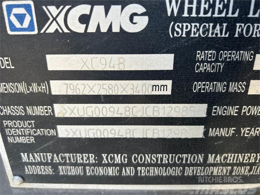 XCMG XC948 Naudoti ratiniai krautuvai