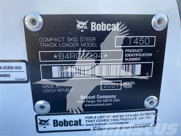 Bobcat T450 Krautuvai su šoniniu pasukimu