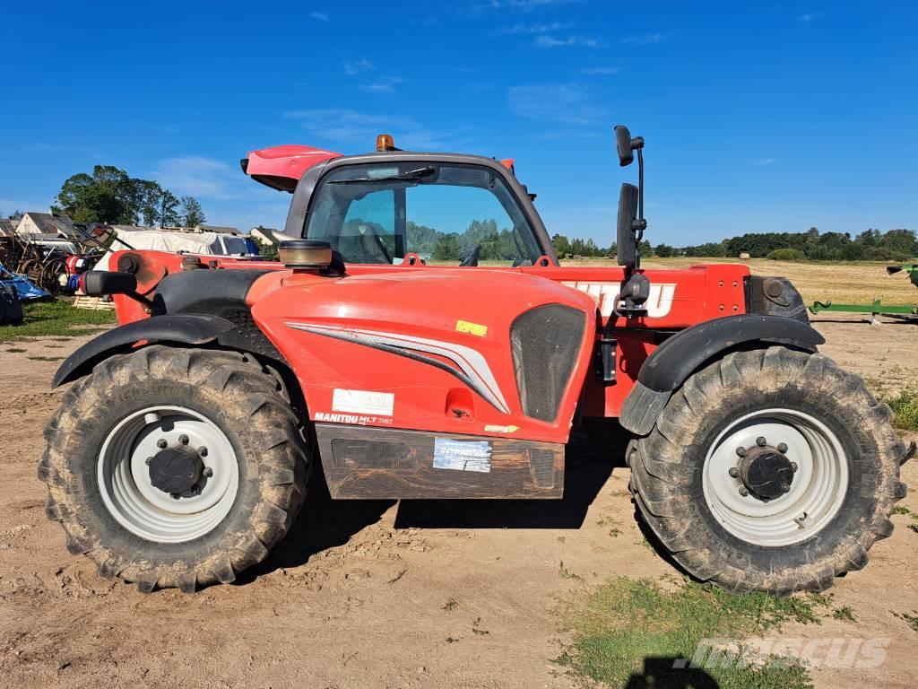 Manitou MLT 741 120 PS Teleskopiniai krautuvai žemės ūkiui