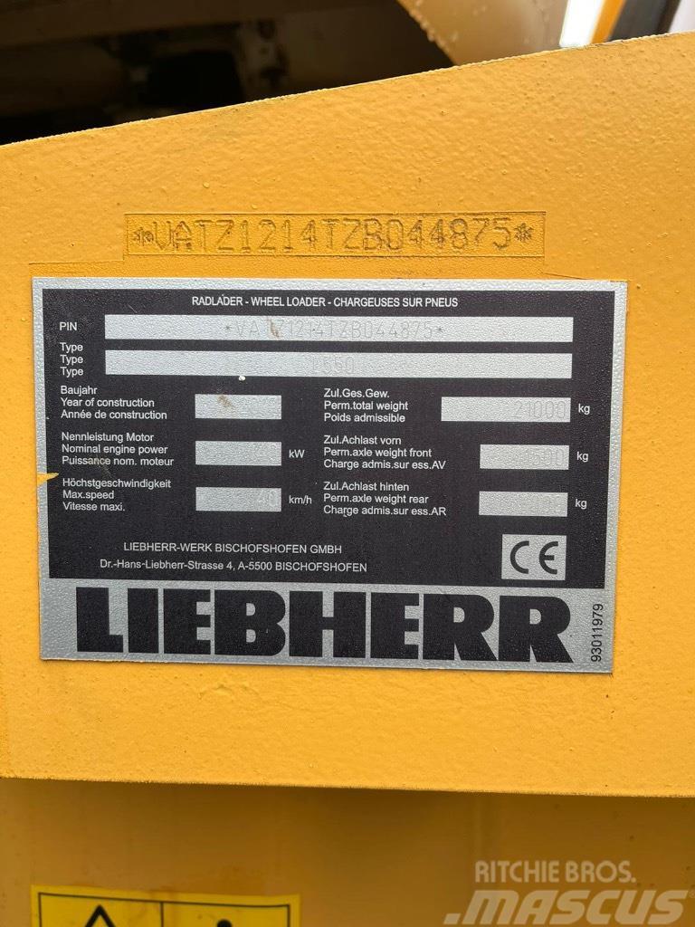 Liebherr L 550 X-Power Naudoti ratiniai krautuvai
