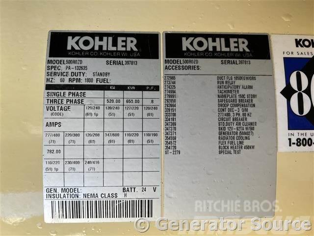 Kohler 520 kW - JUST ARRIVED Dyzeliniai generatoriai