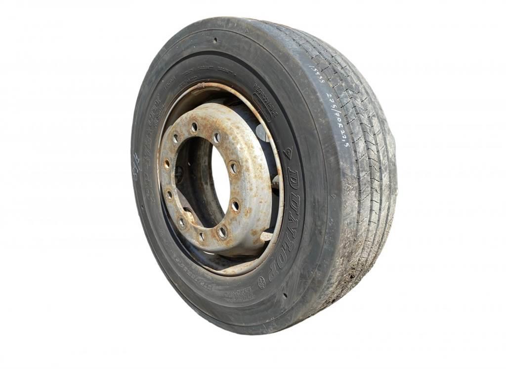 Dunlop K-series Padangos, ratai ir ratlankiai
