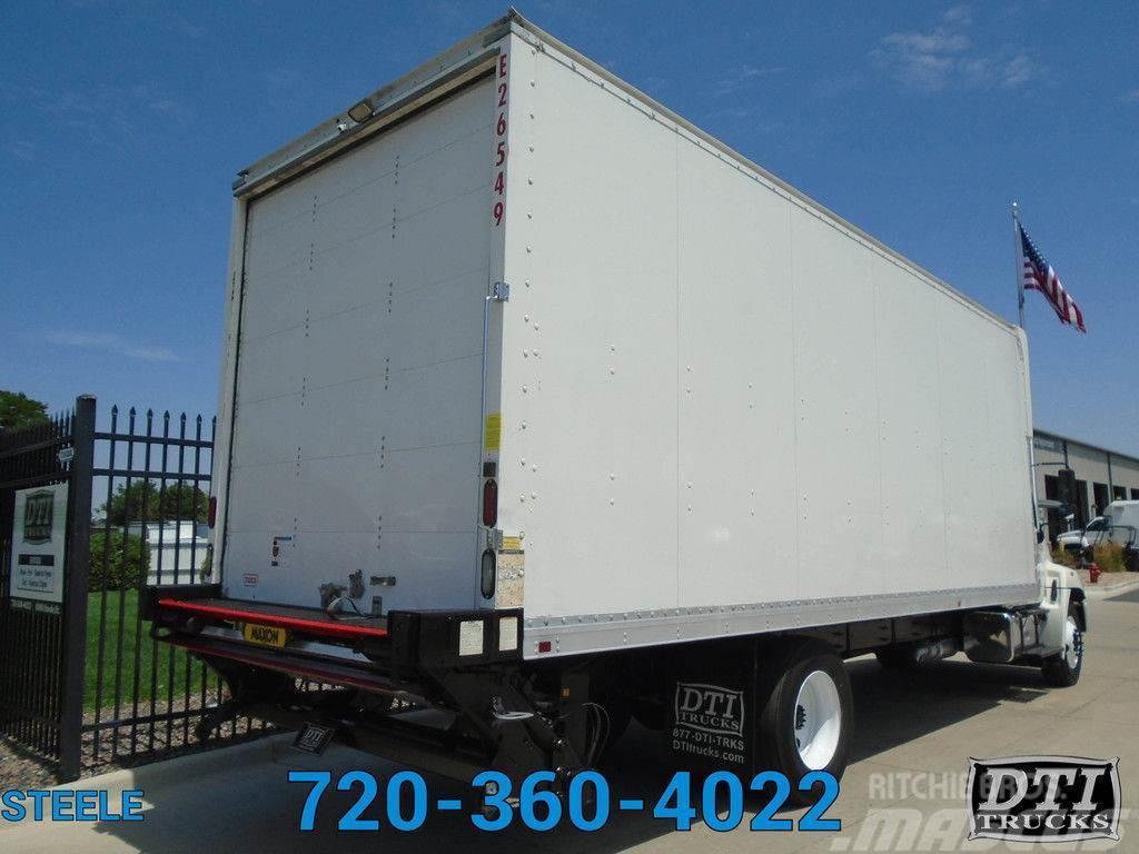 Hino 238 238 24' Box Truck With Lift Gate Sunkvežimiai su dengtu kėbulu