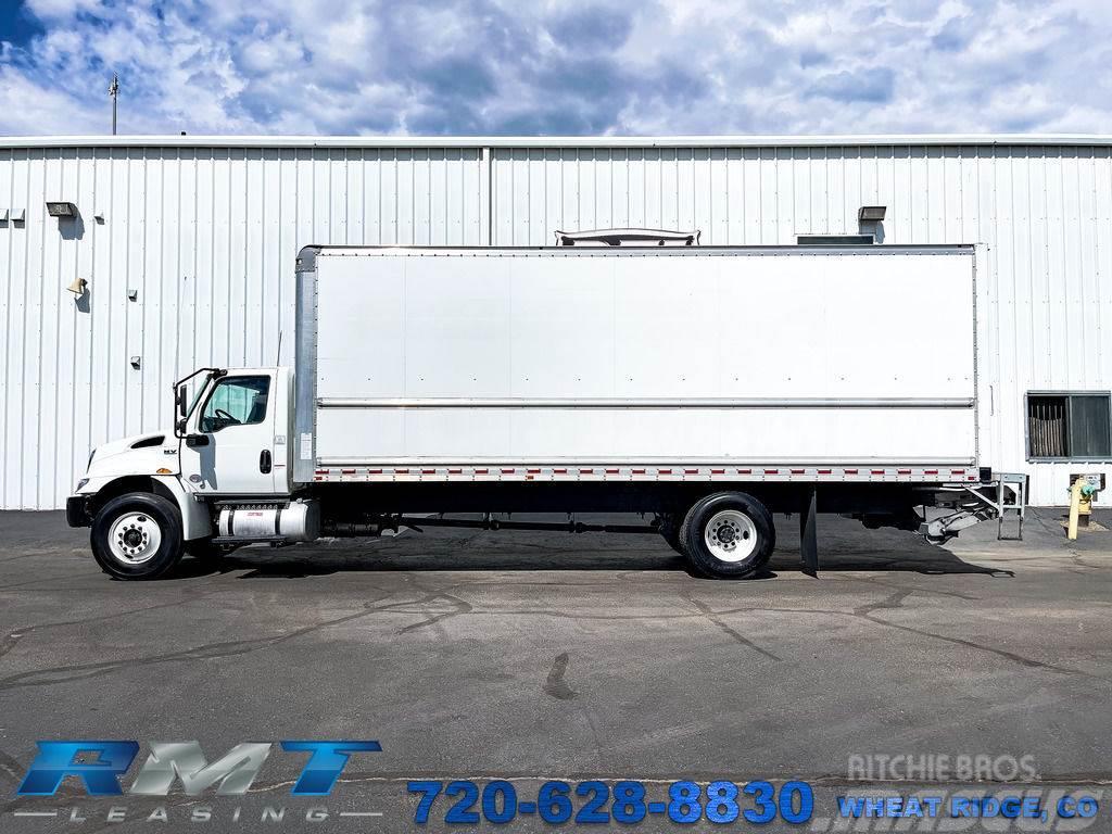 International MV607 26' Box Truck, Lift Gate & Ramp Sunkvežimiai su dengtu kėbulu