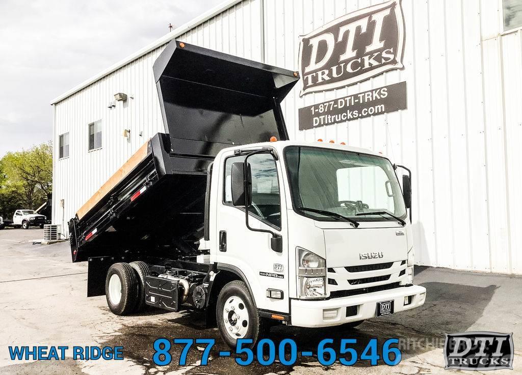 Isuzu NPR HD 10'L Dump Truck, Diesel, Auto, Doublr Actio Savivarčių priekabų vilkikai