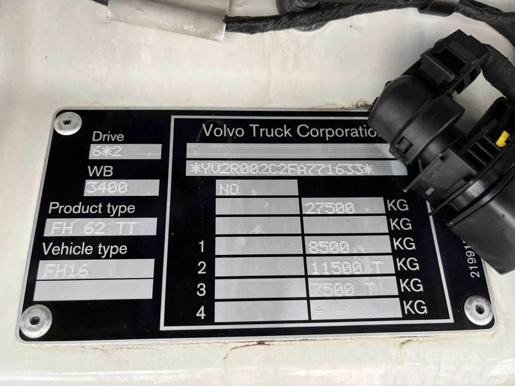 Volvo FH 16 650 6x2 ADR / RETARDER / FULL AIR / HYDRAULI Naudoti vilkikai