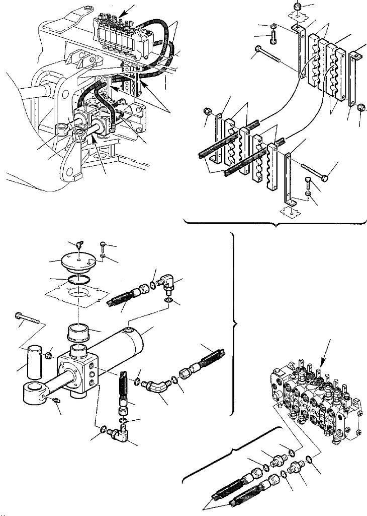 Komatsu - Rcaord circuit hidraulic - 500380503 Hidraulikos įrenginiai