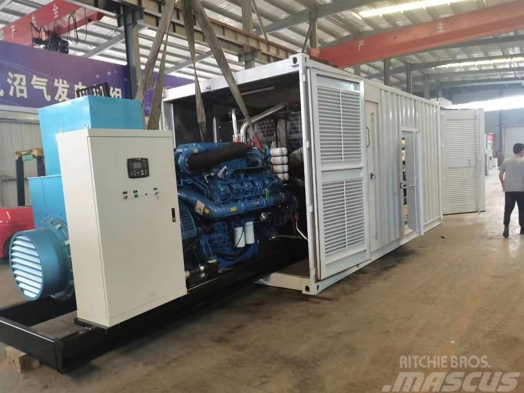 Weichai 1125KVA silent generator set for Africa Mark Dyzeliniai generatoriai