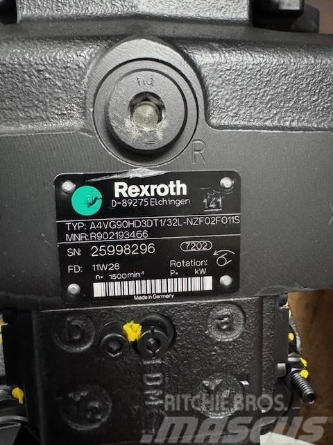 Rexroth A4VG90HD3DT1/32L-NZF02F011S Hidraulikos įrenginiai