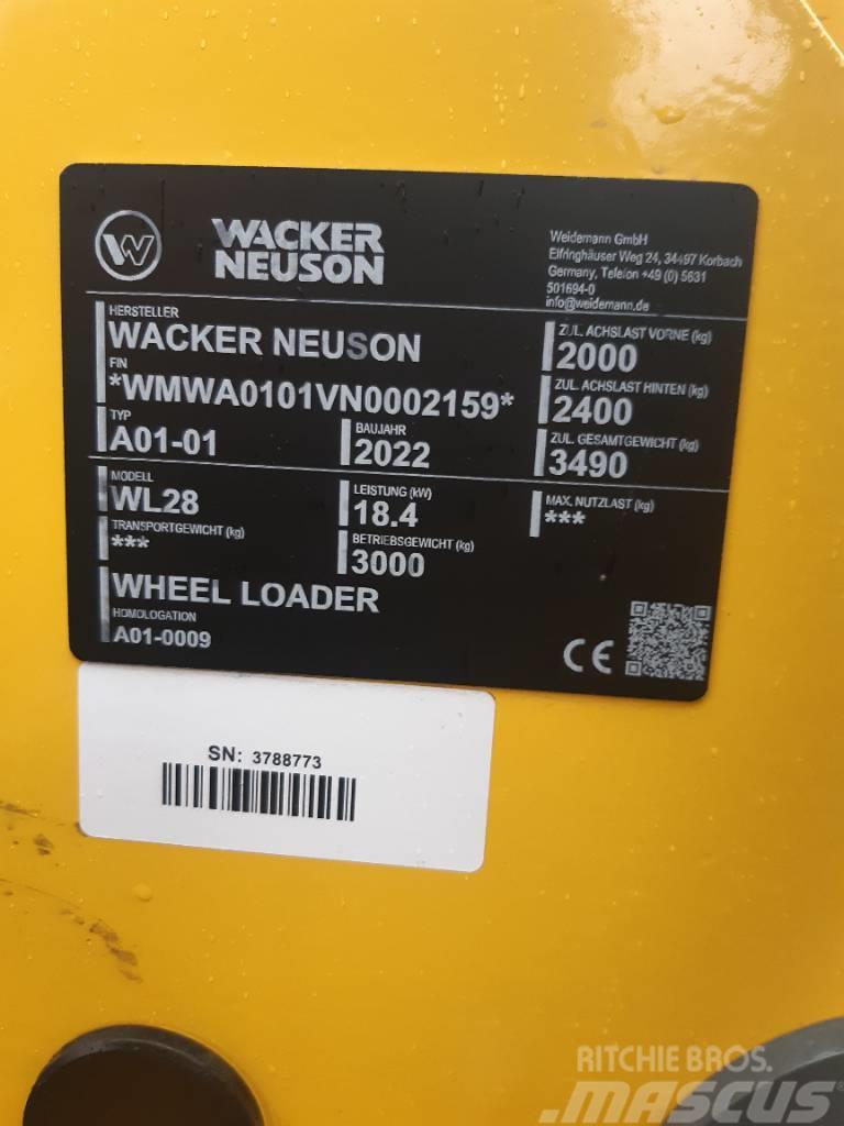 Wacker Neuson WL28 Naudoti ratiniai krautuvai